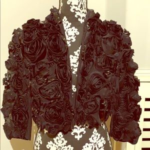 DVF Black Roses Jacket 🌹🌹🌹